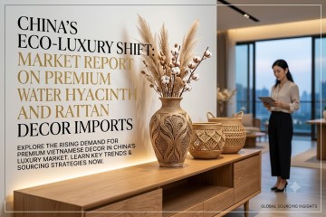 Eco-Luxury Shift of China: Market Report on Premium Water Hyacinth and Rattan Decor Imports